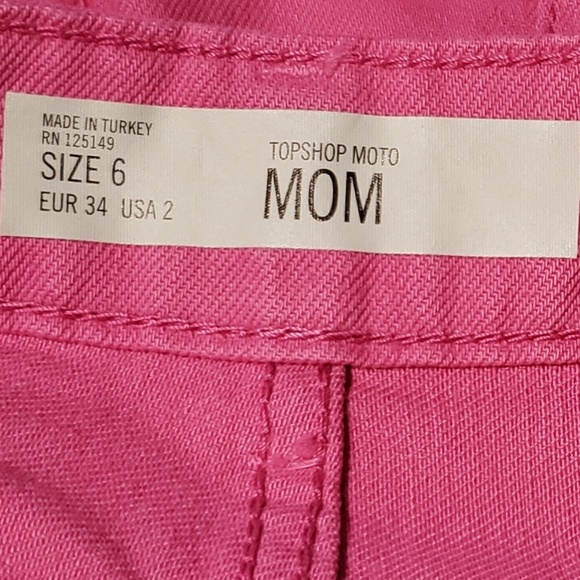 NWT Topshop Moto Mom Shorts - Picture 8 of 8